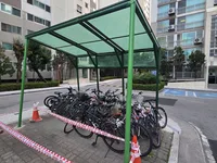 캐노피 파손 보수 시공 후